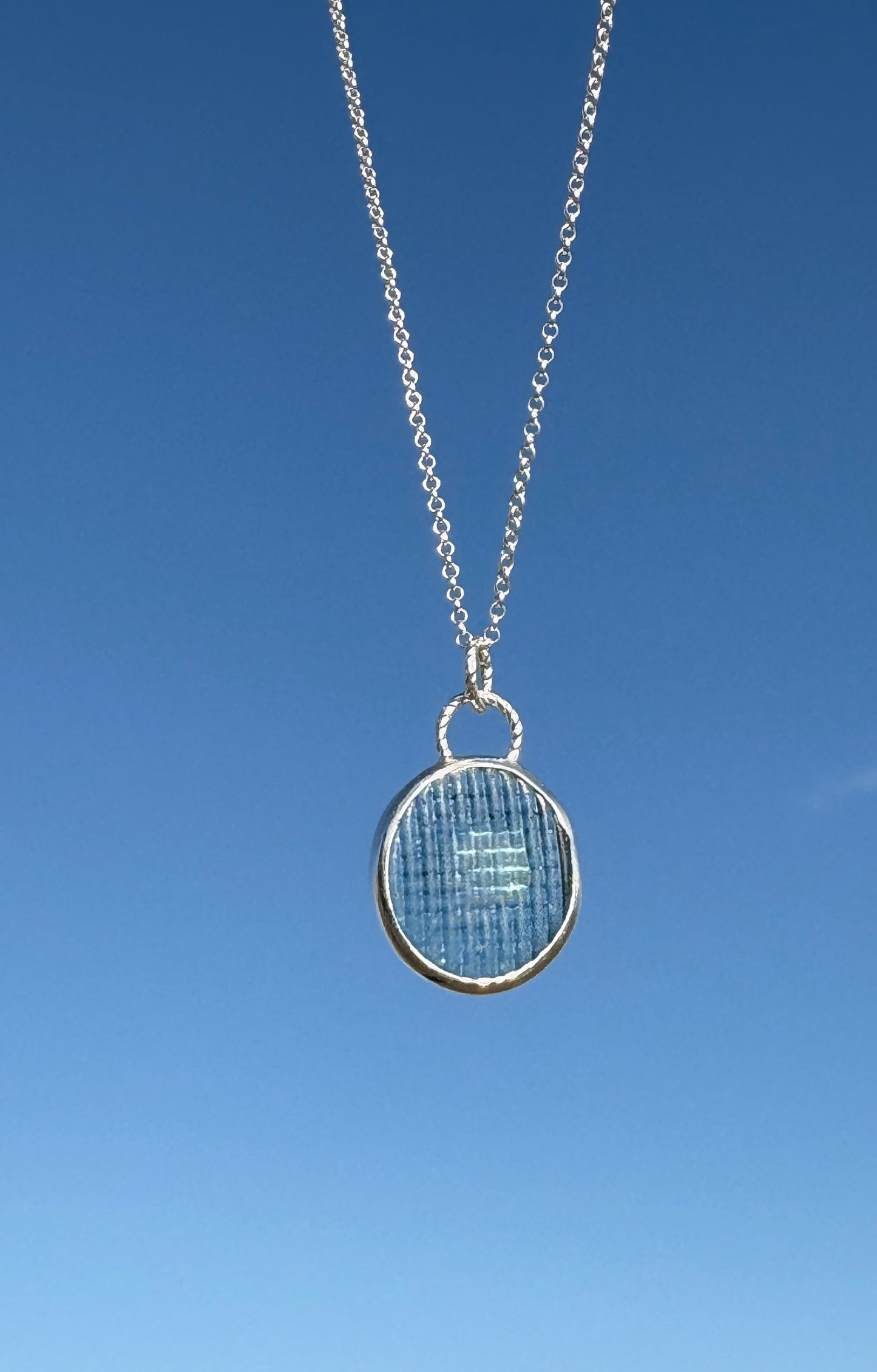 Heion Ohajiki Seaglass Necklace