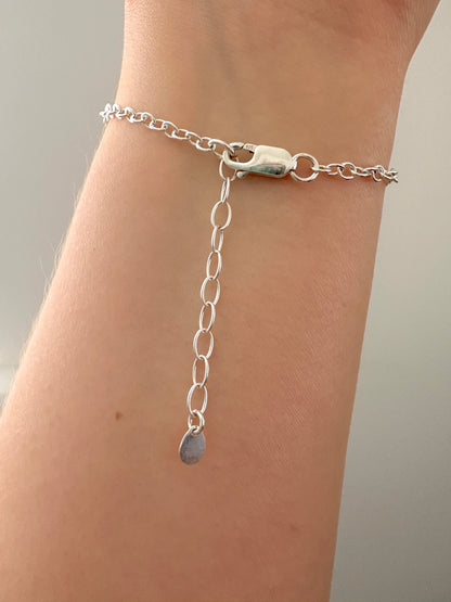 Adjustable Multi Seaglass Bracelet