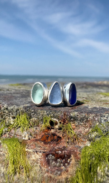 Multi Seaglass Ring