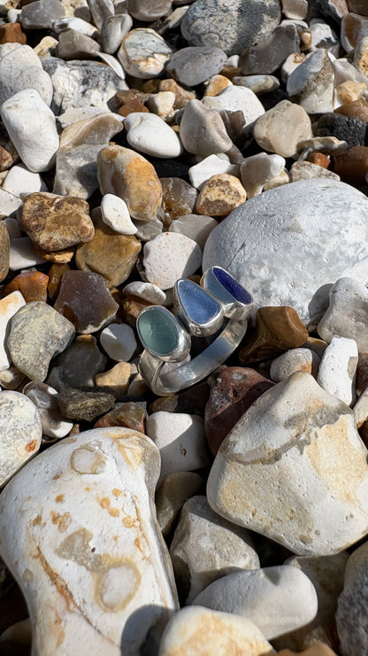 Multi Seaglass Ring