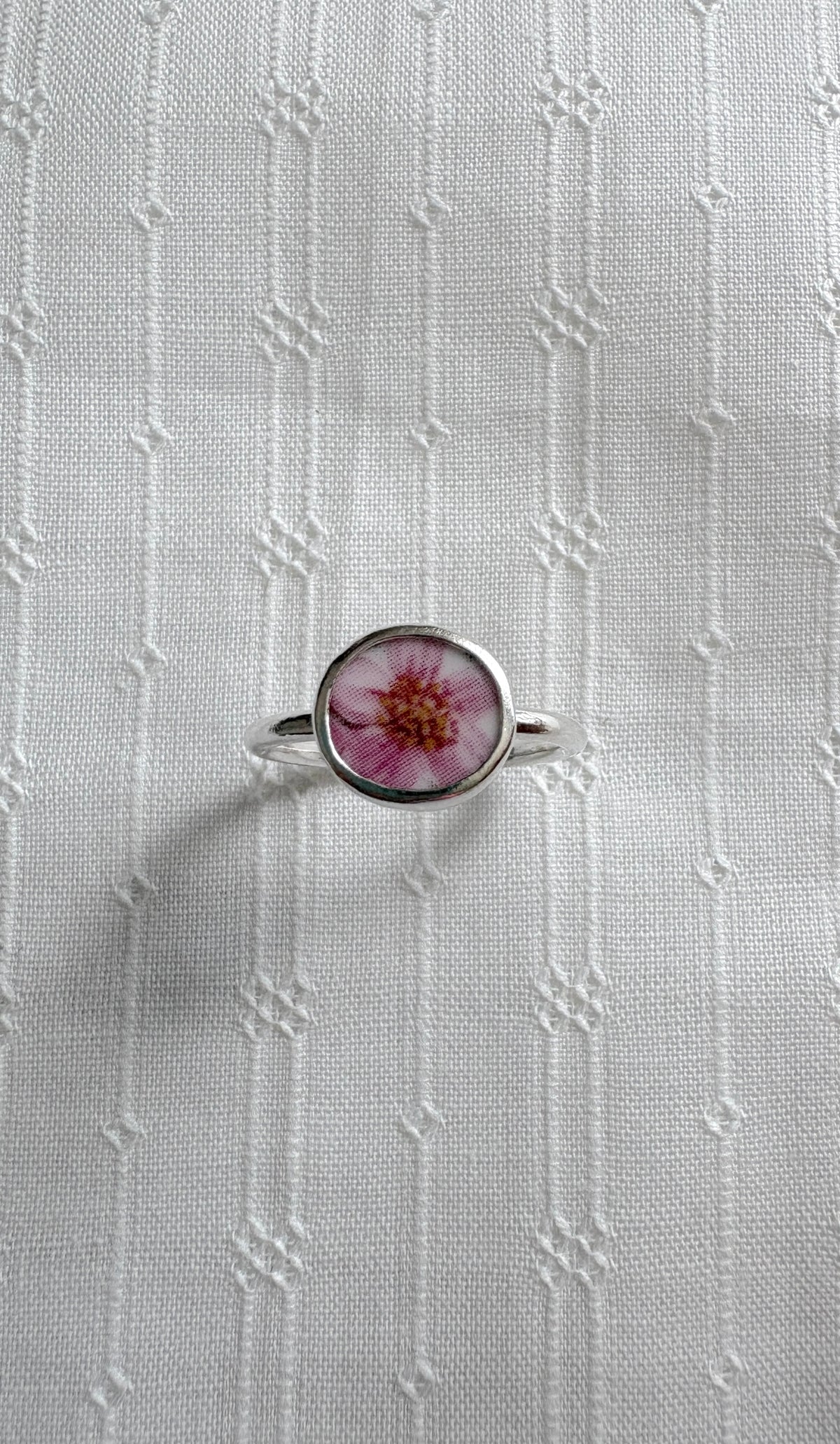 Wild Rose Ceramic Ring