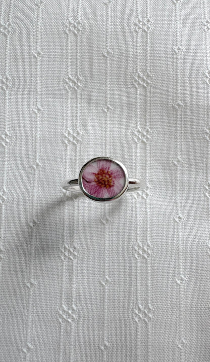 Wild Rose Ceramic Ring