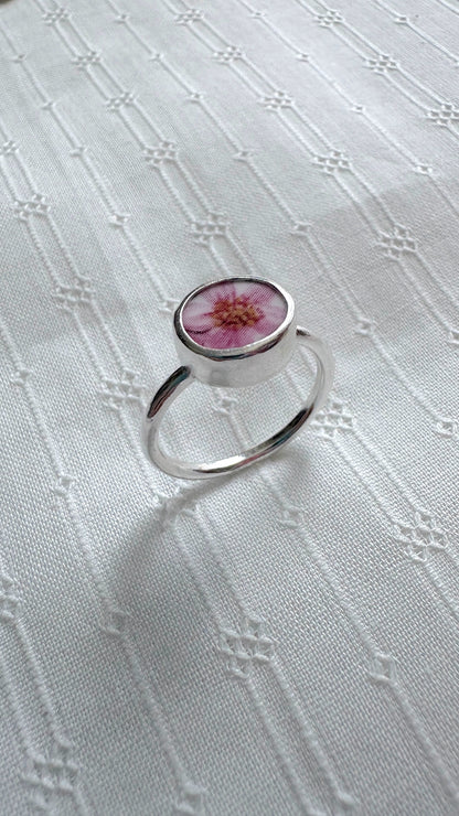 Wild Rose Ceramic Ring