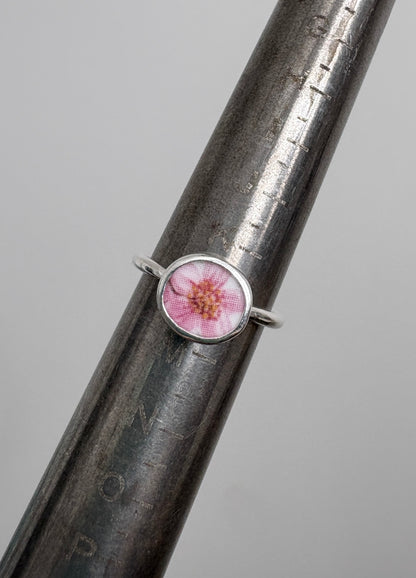 Wild Rose Ceramic Ring